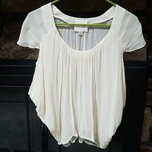 Simple Ivory Top